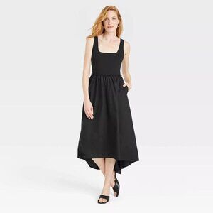 Women's Asymmetrical Midi Ballet Dress - Target